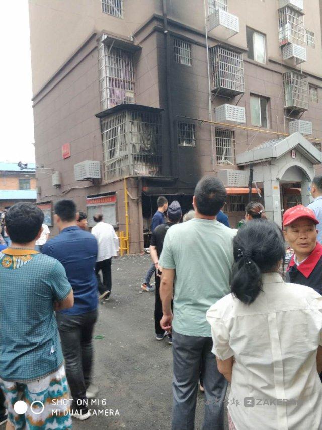 南昌新建區(qū)一小區(qū)煤氣罐爆炸， 4 人受傷