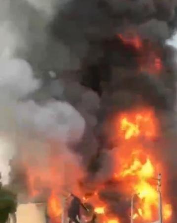 救援現(xiàn)場。